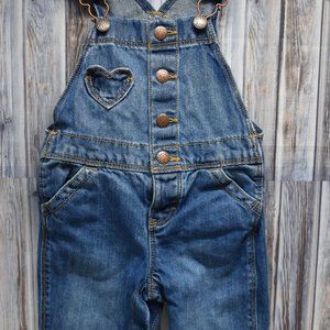 Osh Kosh B'Gosh 18M Heart Pocket Overalls